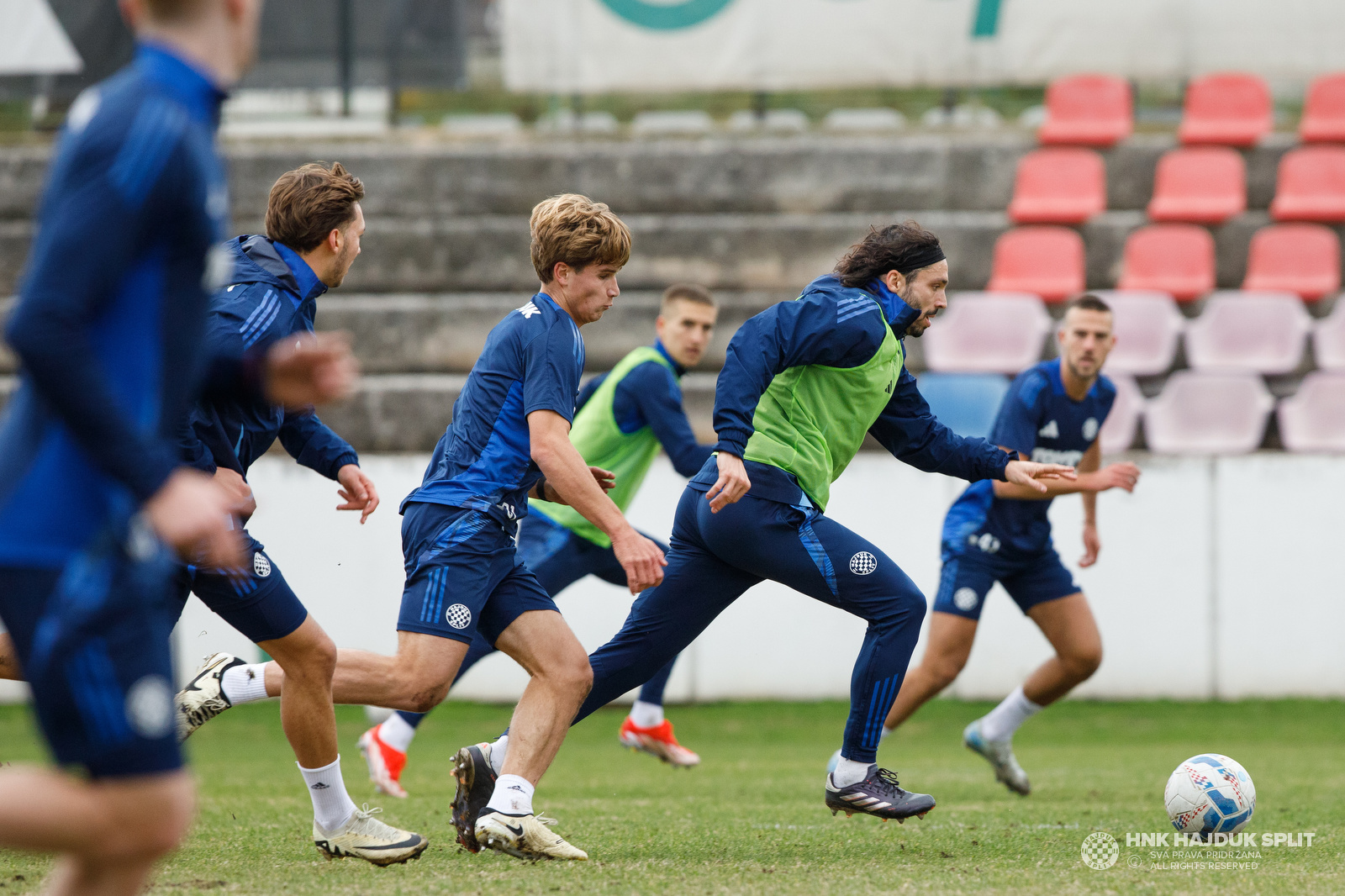 Trening Bijelih prije polaska u Španjolsku