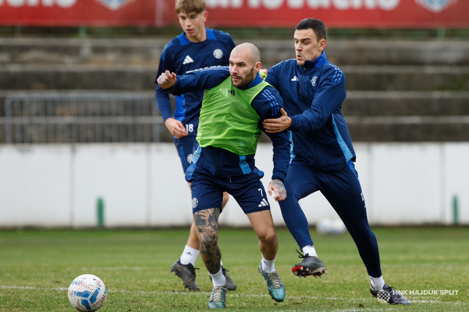 Trening Bijelih prije polaska u Španjolsku