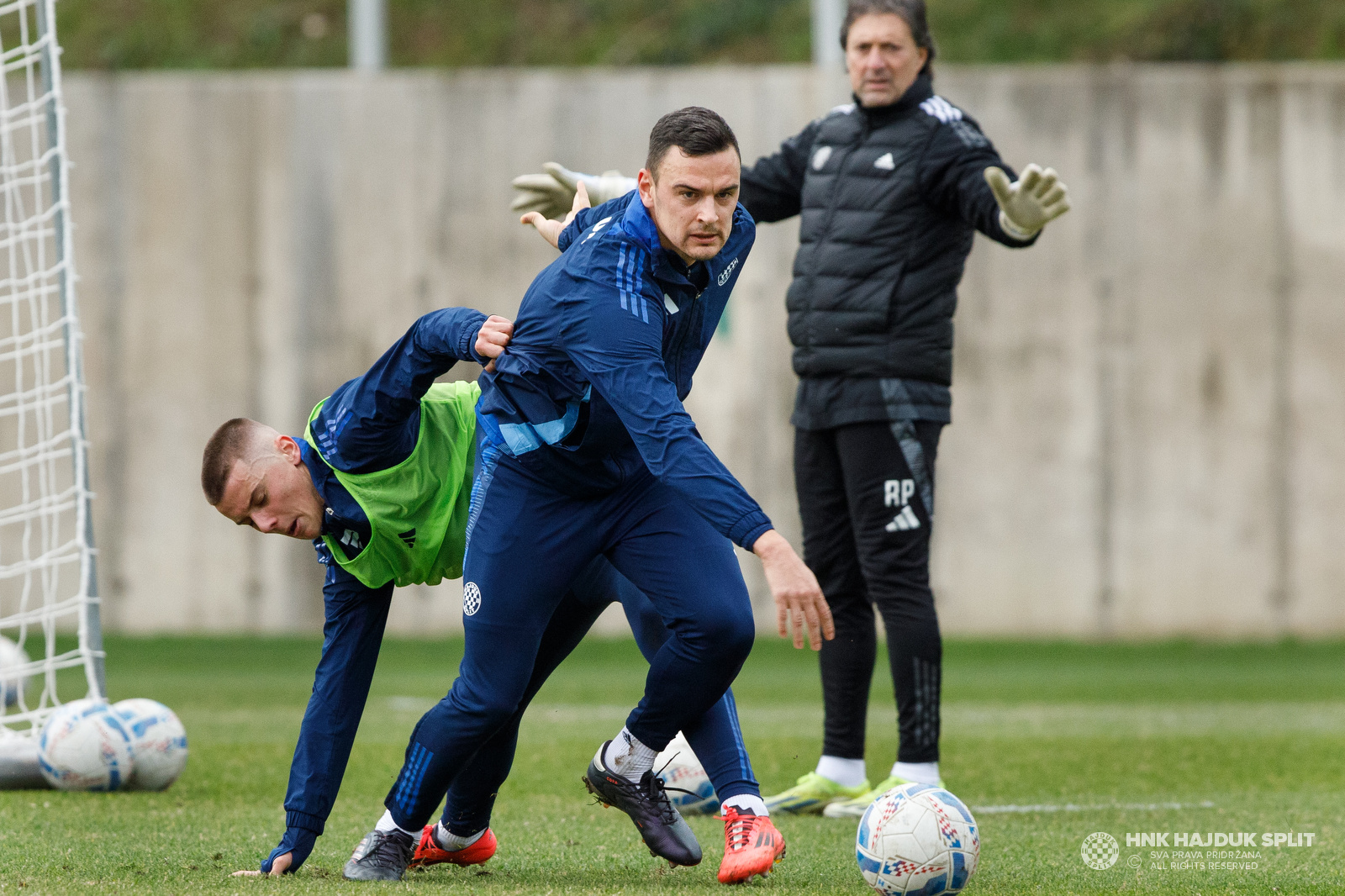 Trening Bijelih prije polaska u Španjolsku