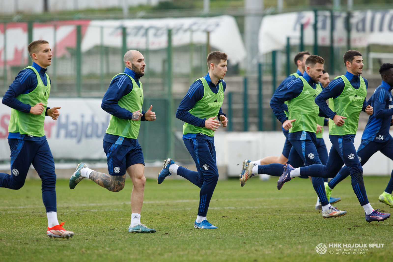 Trening Bijelih prije polaska u Španjolsku