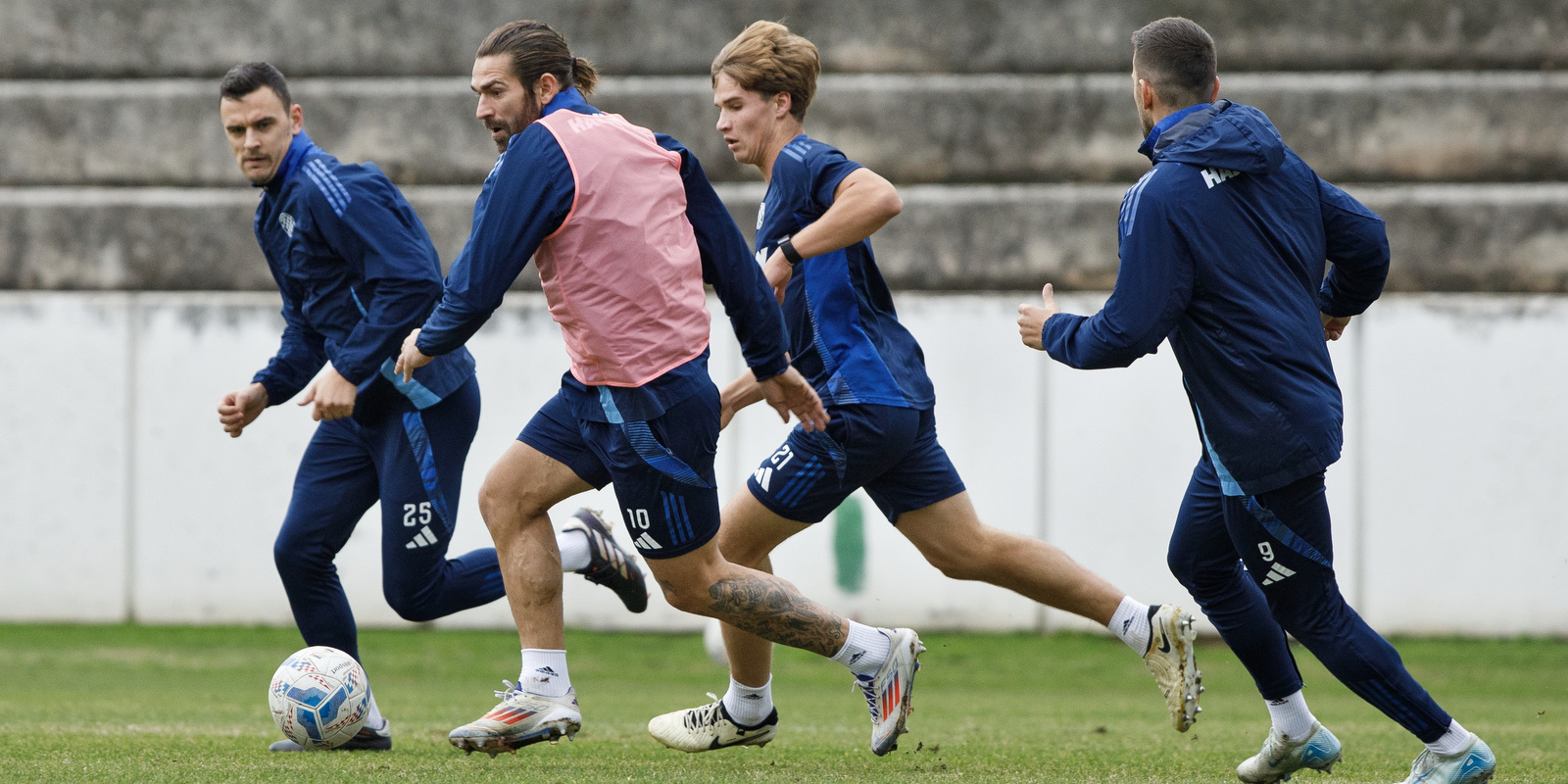 Trening Bijelih prije polaska u Španjolsku