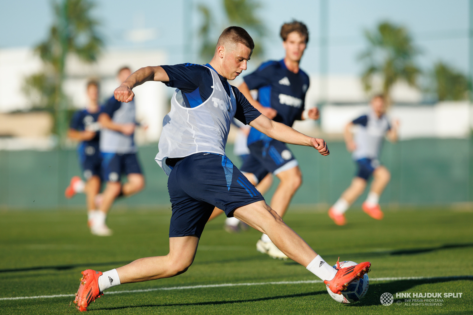 Regeneracijski trening nakon prve utakmice u Španjolskoj