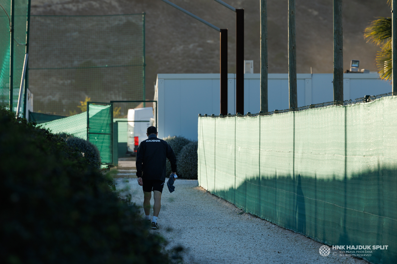 Regeneracijski trening nakon prve utakmice u Španjolskoj