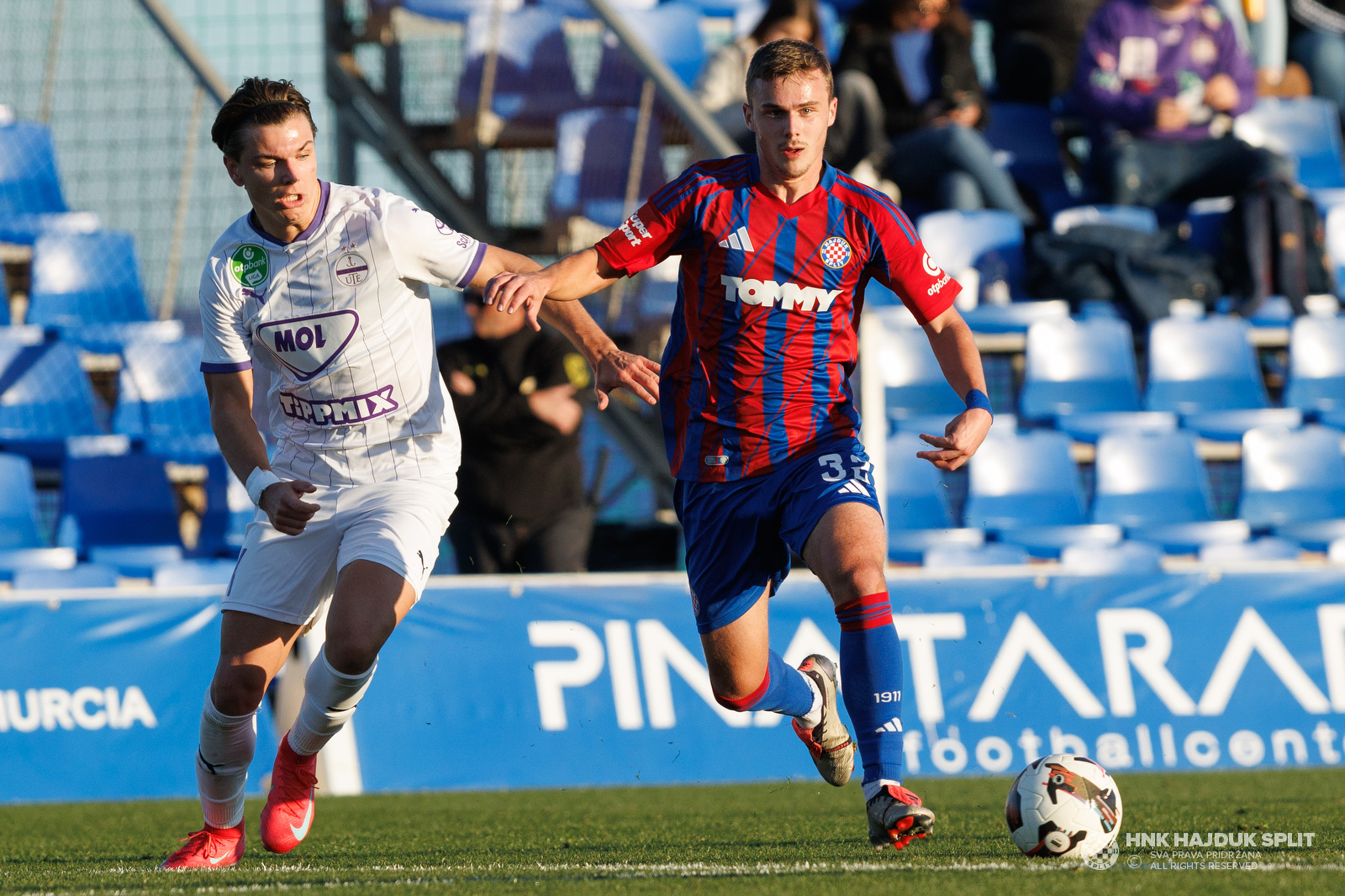 Pripremna utakmica: Ujpest - Hajduk 2:1