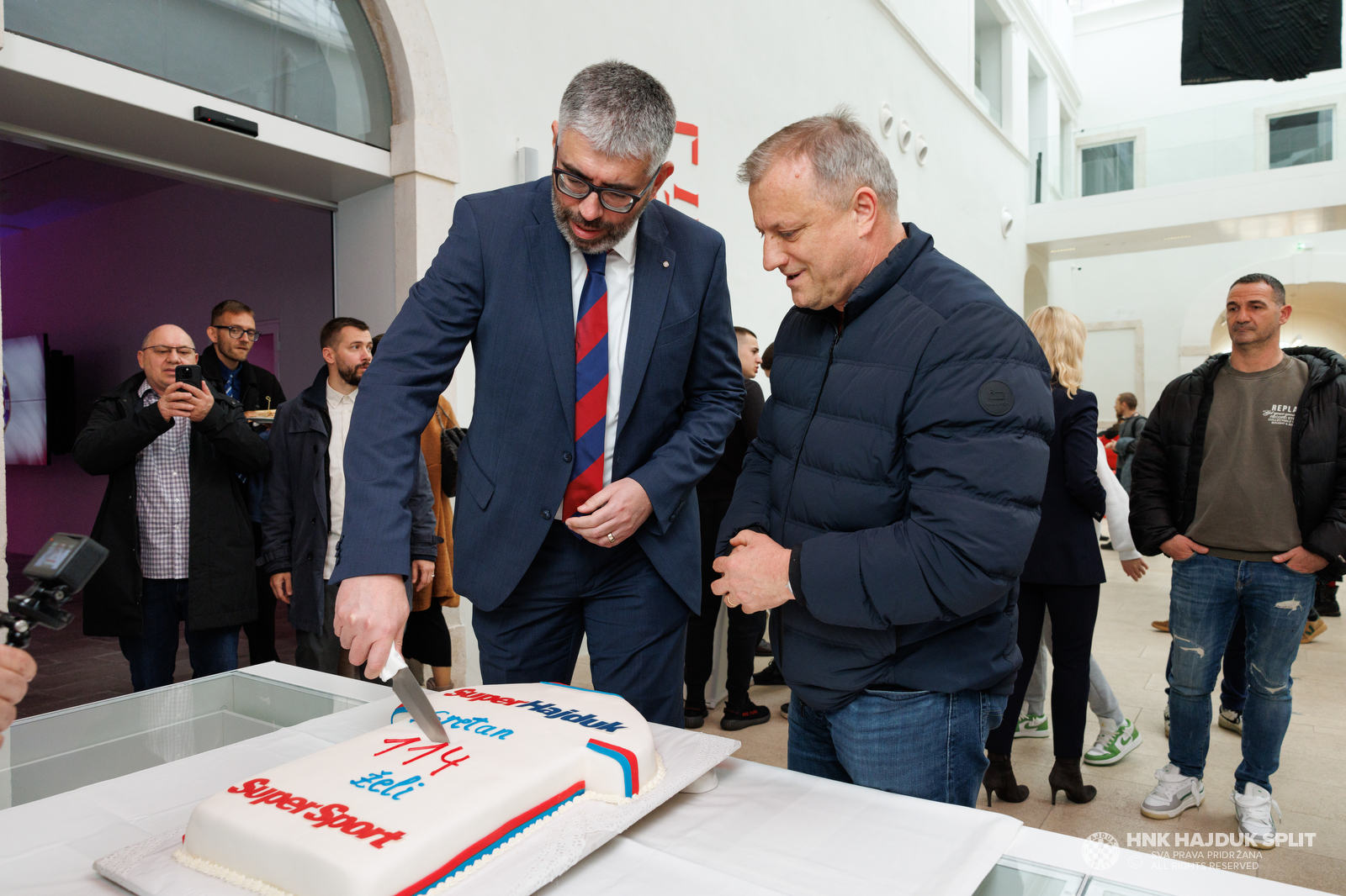 Središnja proslava Hajdukovog 114. rođendana u Zadru