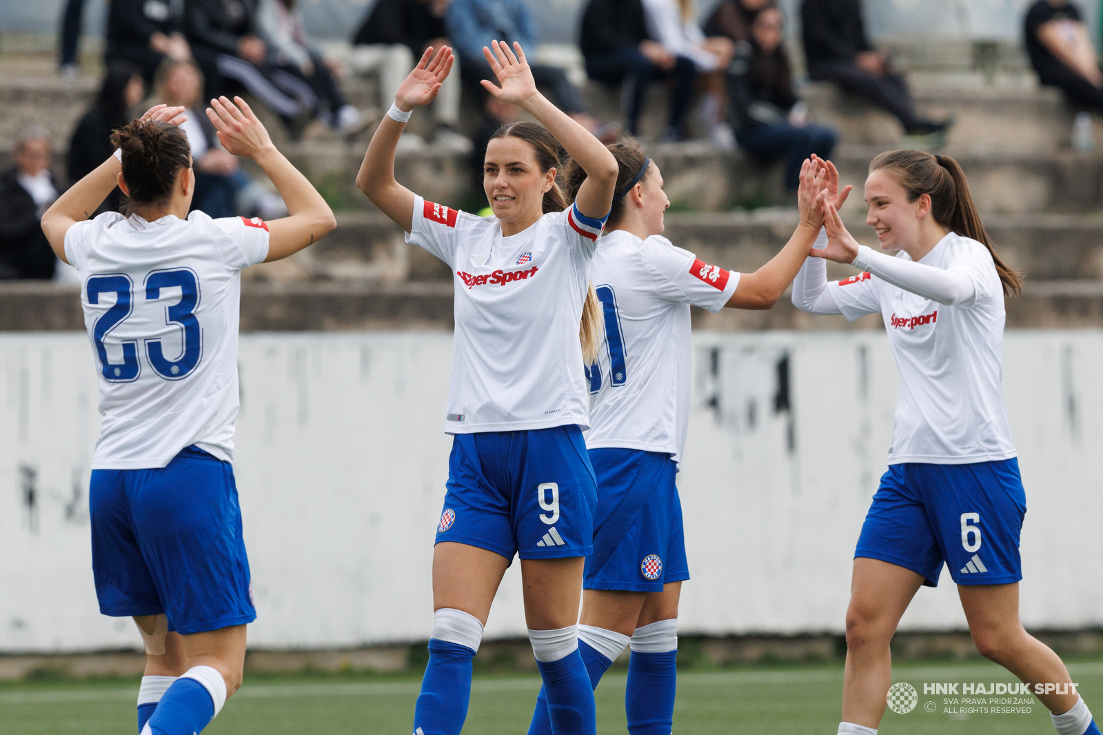 ŽNK Hajduk - ŽNK Gorica 5:0