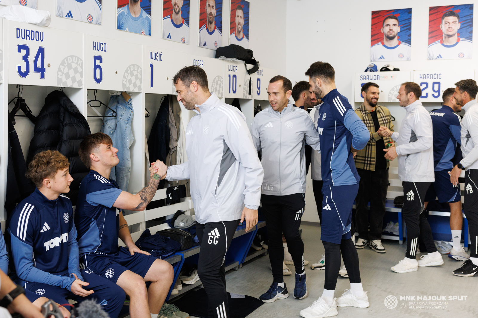 Okupljanje prve momčadi na početku priprema za nastavak sezone