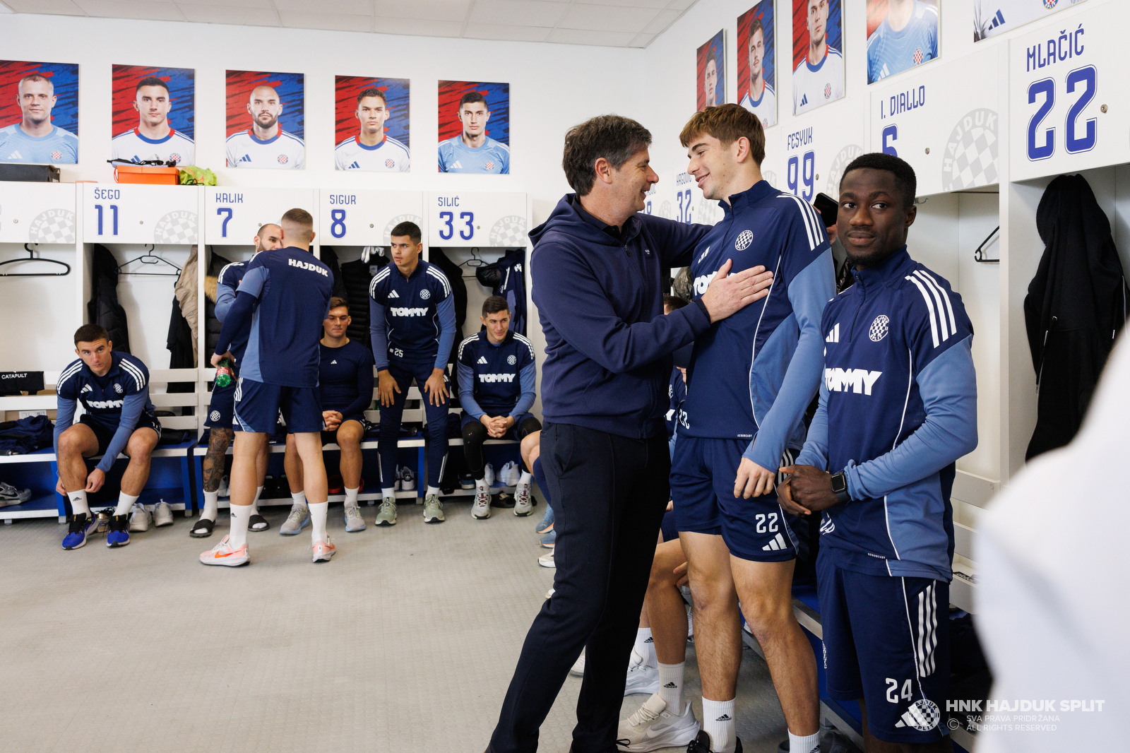 Okupljanje prve momčadi na početku priprema za nastavak sezone