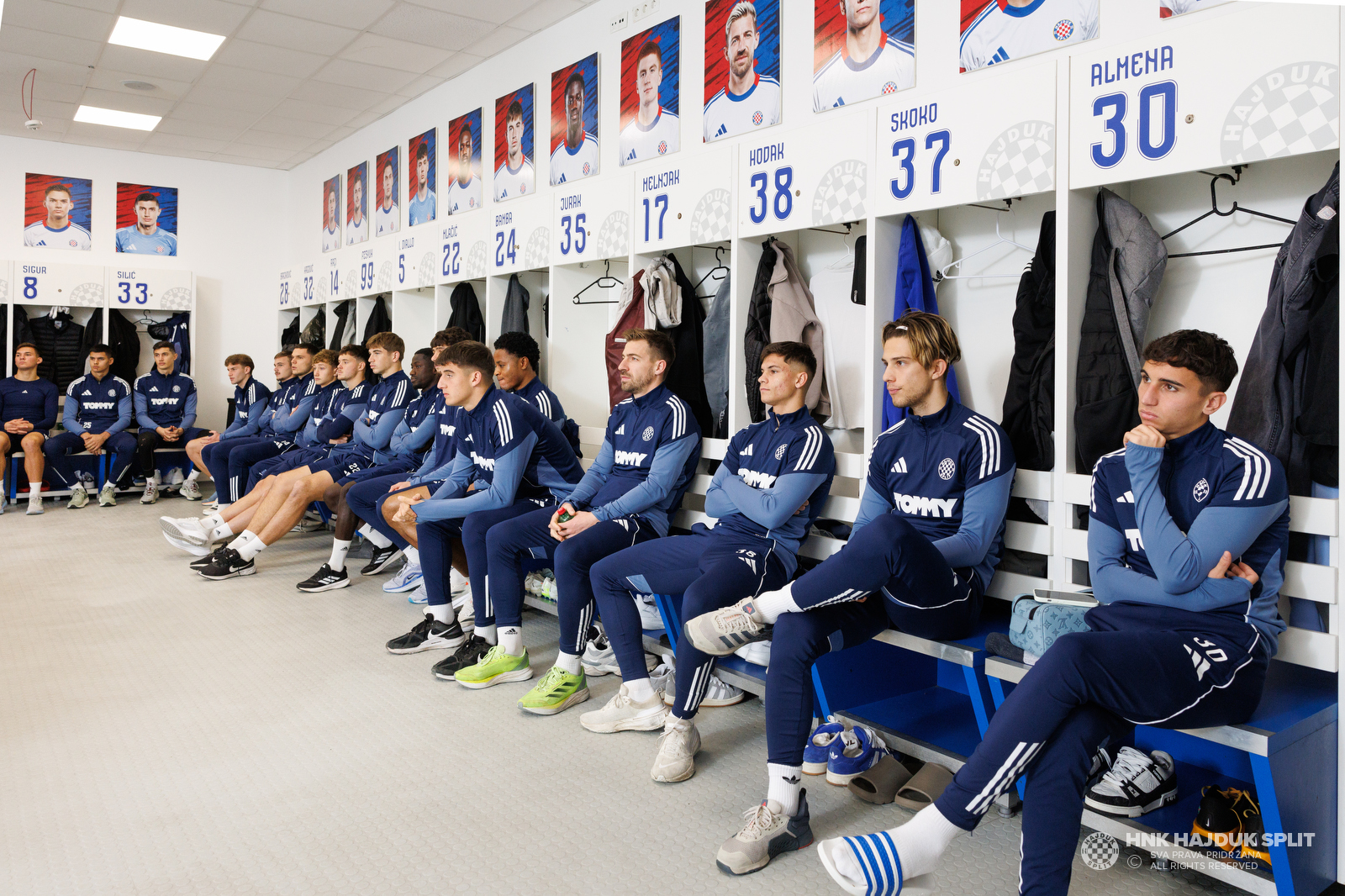 Okupljanje prve momčadi na početku priprema za nastavak sezone