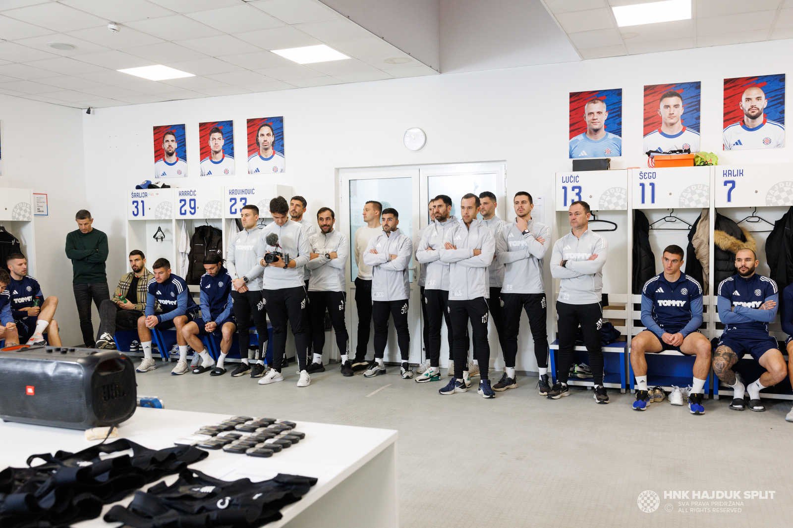 Okupljanje prve momčadi na početku priprema za nastavak sezone