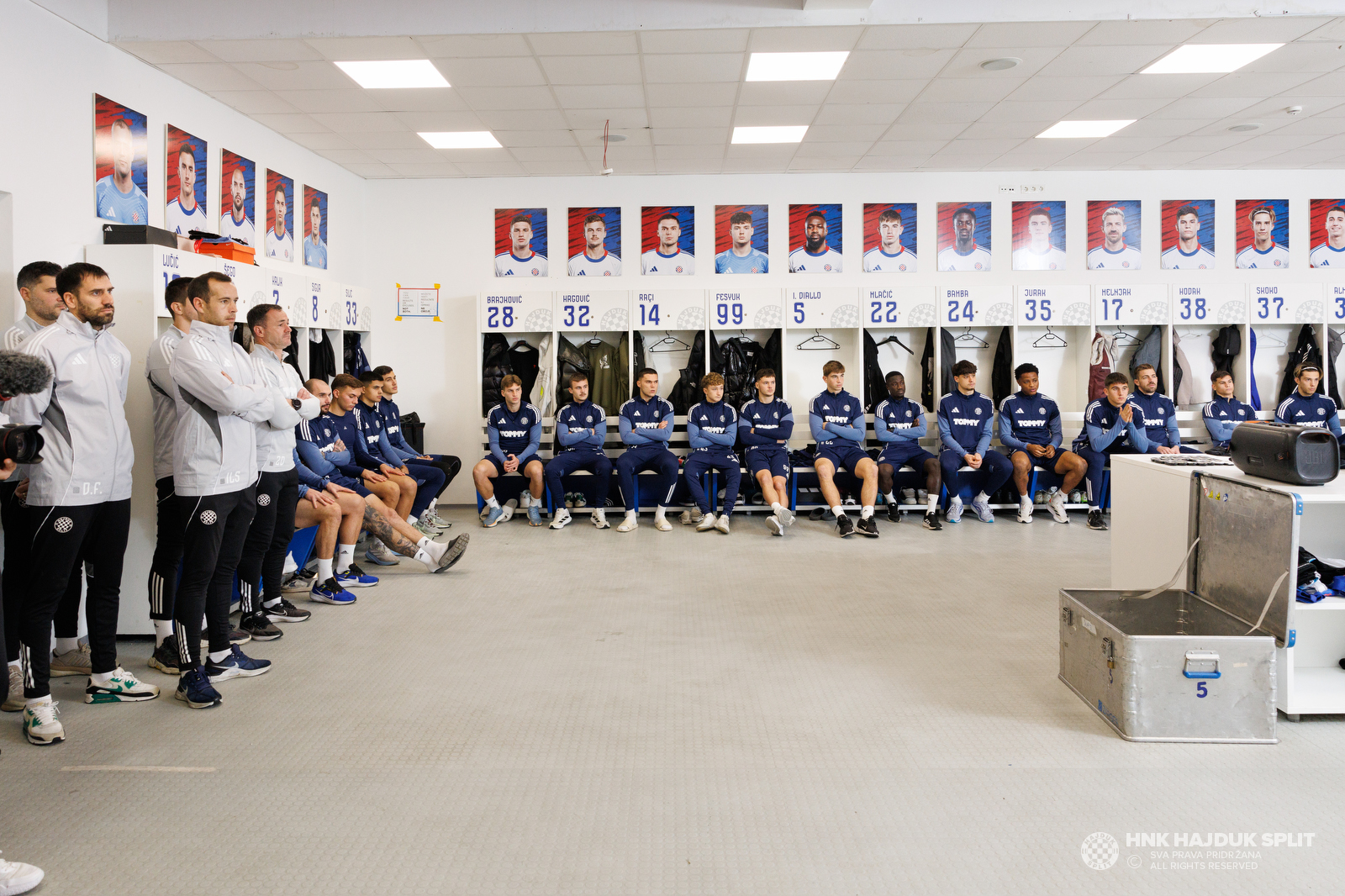 Okupljanje prve momčadi na početku priprema za nastavak sezone