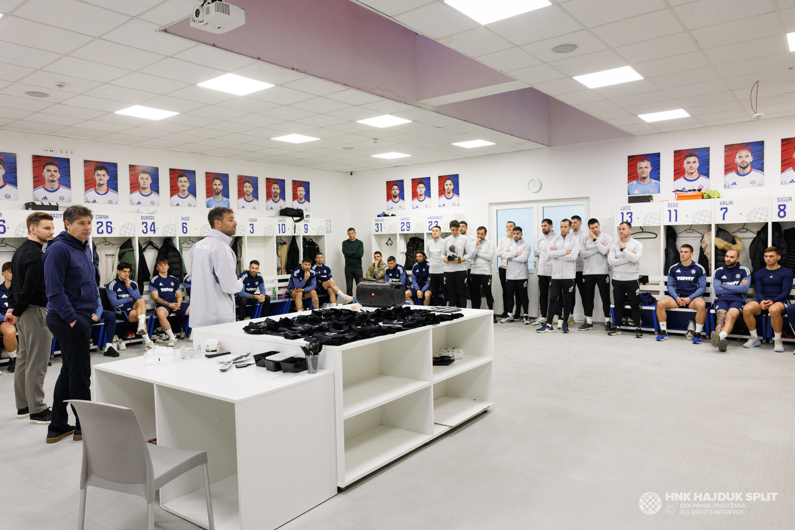 Okupljanje prve momčadi na početku priprema za nastavak sezone