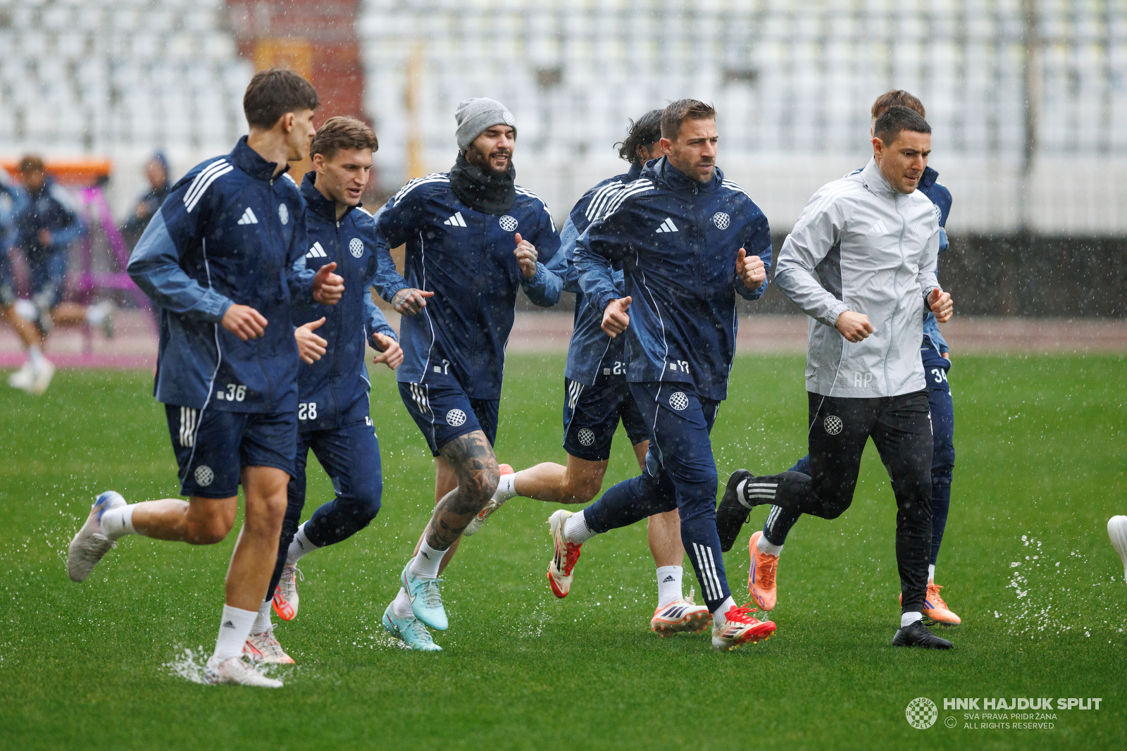Prvi trening u sklopu zimskih priprema