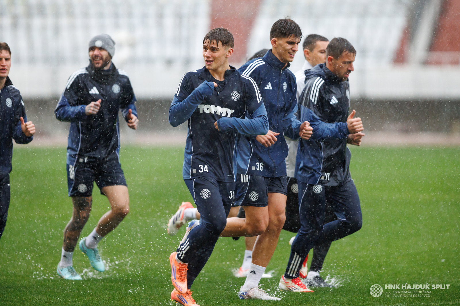 Prvi trening u sklopu zimskih priprema