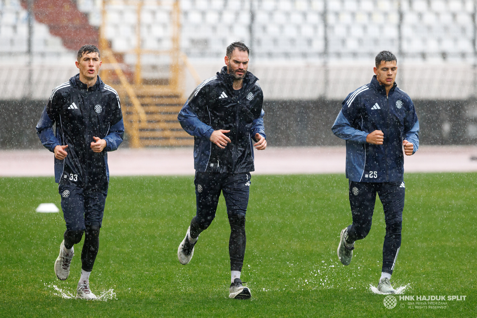Prvi trening u sklopu zimskih priprema