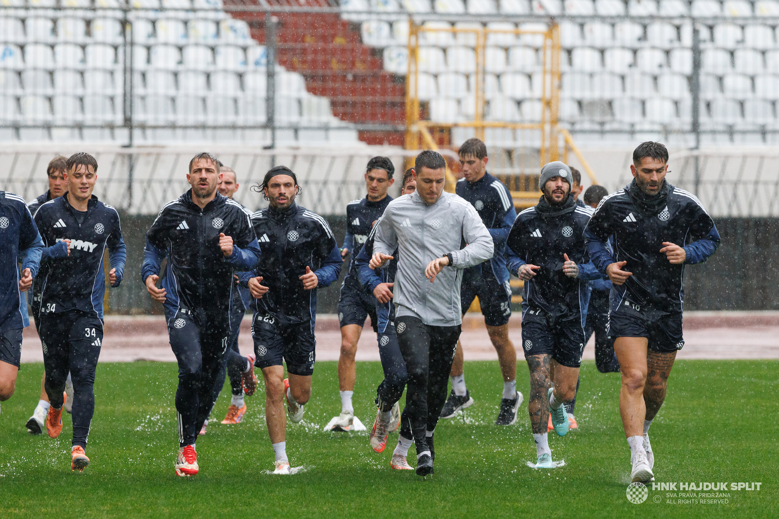 Prvi trening u sklopu zimskih priprema