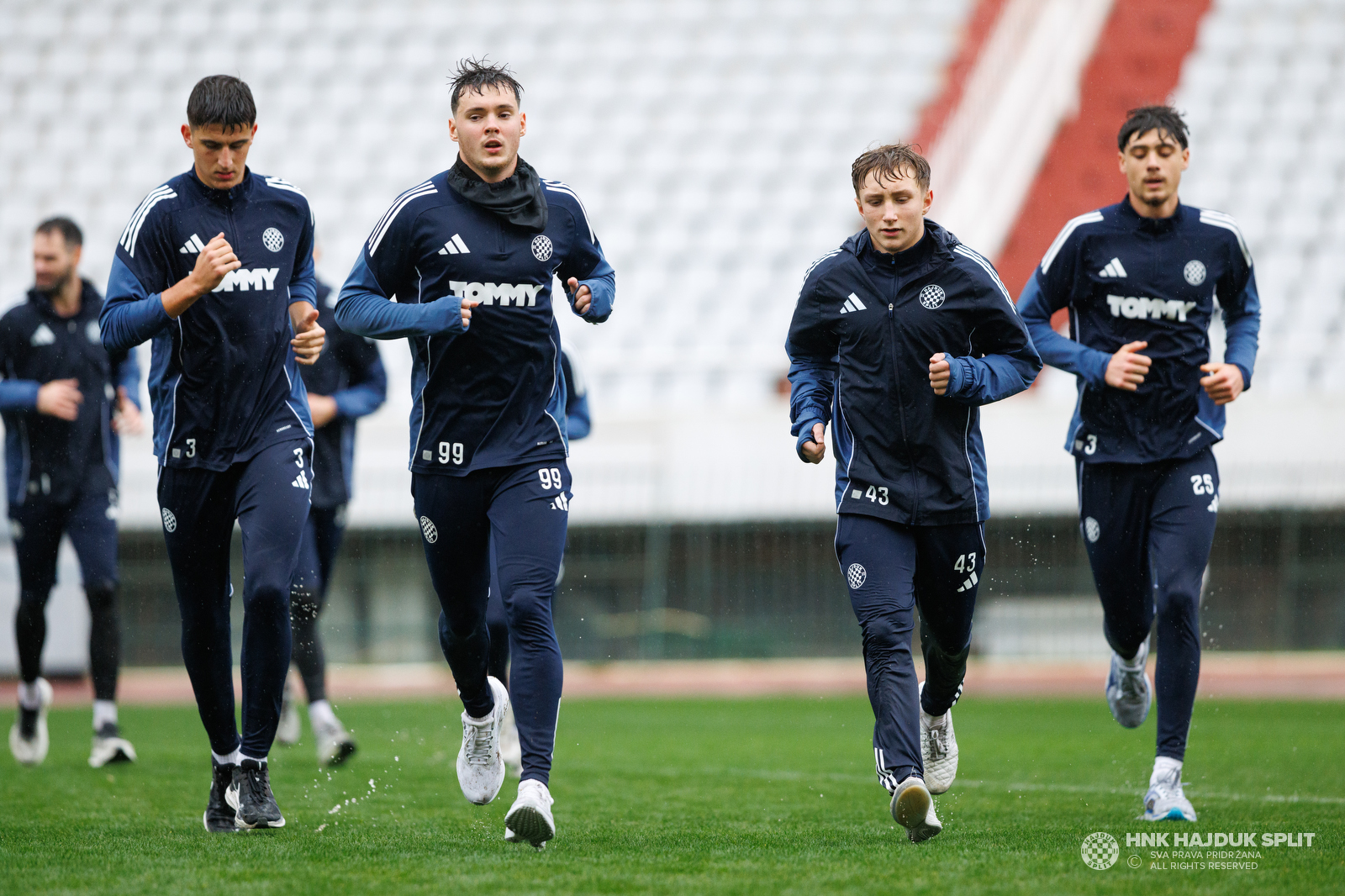 Prvi trening u sklopu zimskih priprema