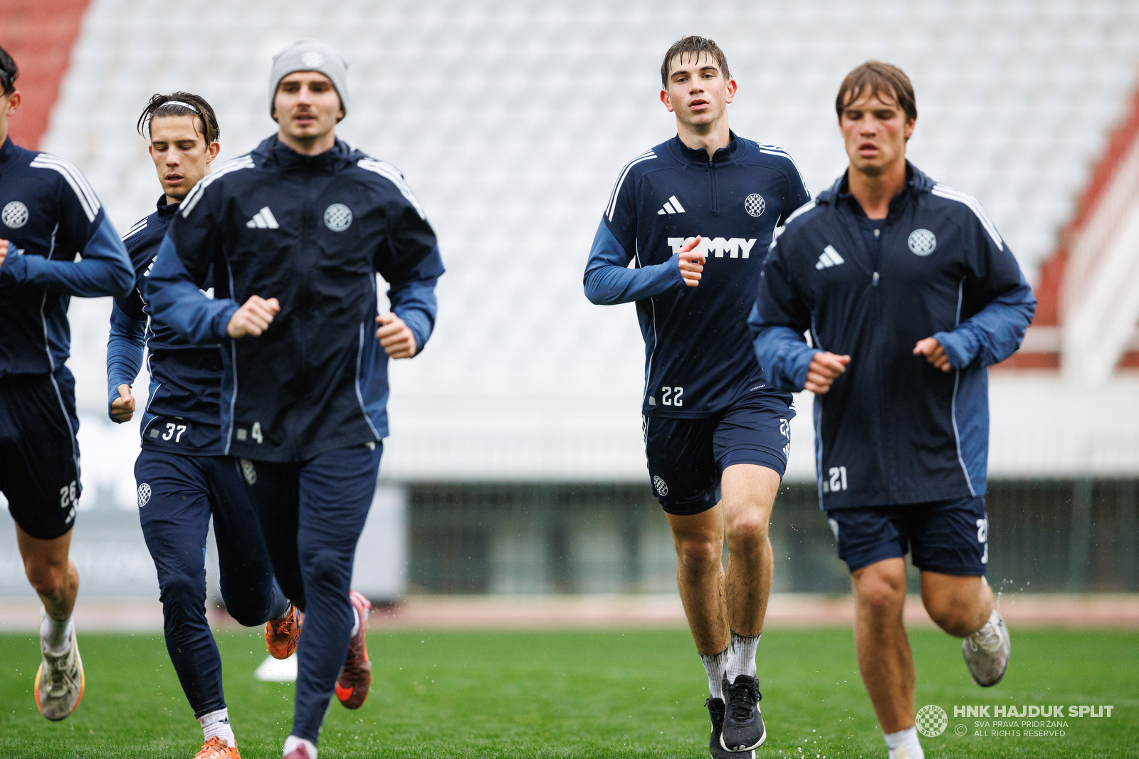 Prvi trening u sklopu zimskih priprema