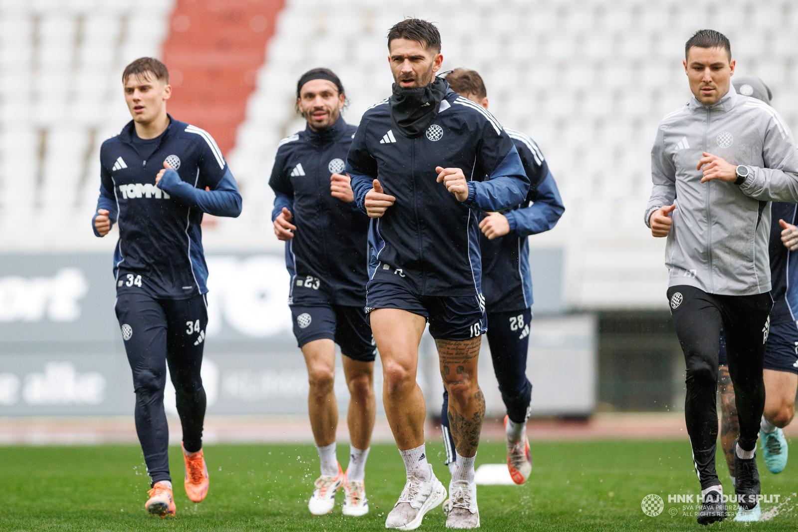 Prvi trening u sklopu zimskih priprema