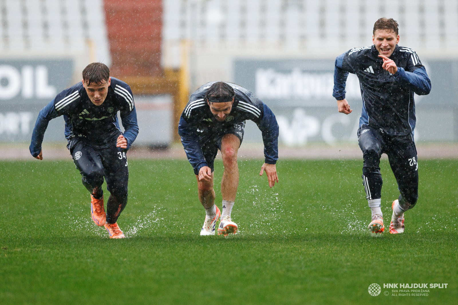 Prvi trening u sklopu zimskih priprema