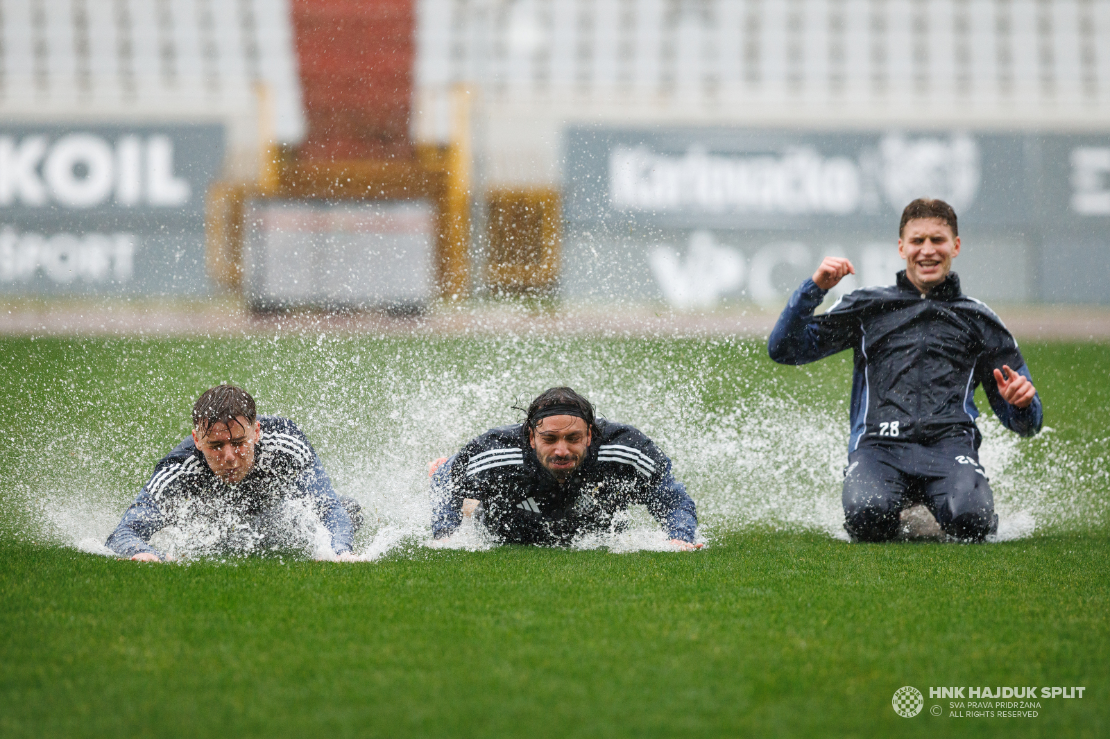 Prvi trening u sklopu zimskih priprema