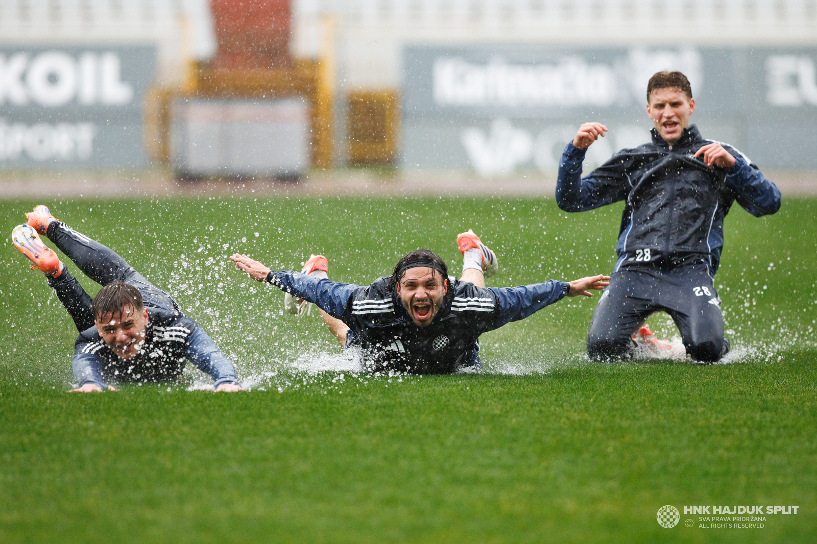 Prvi trening u sklopu zimskih priprema