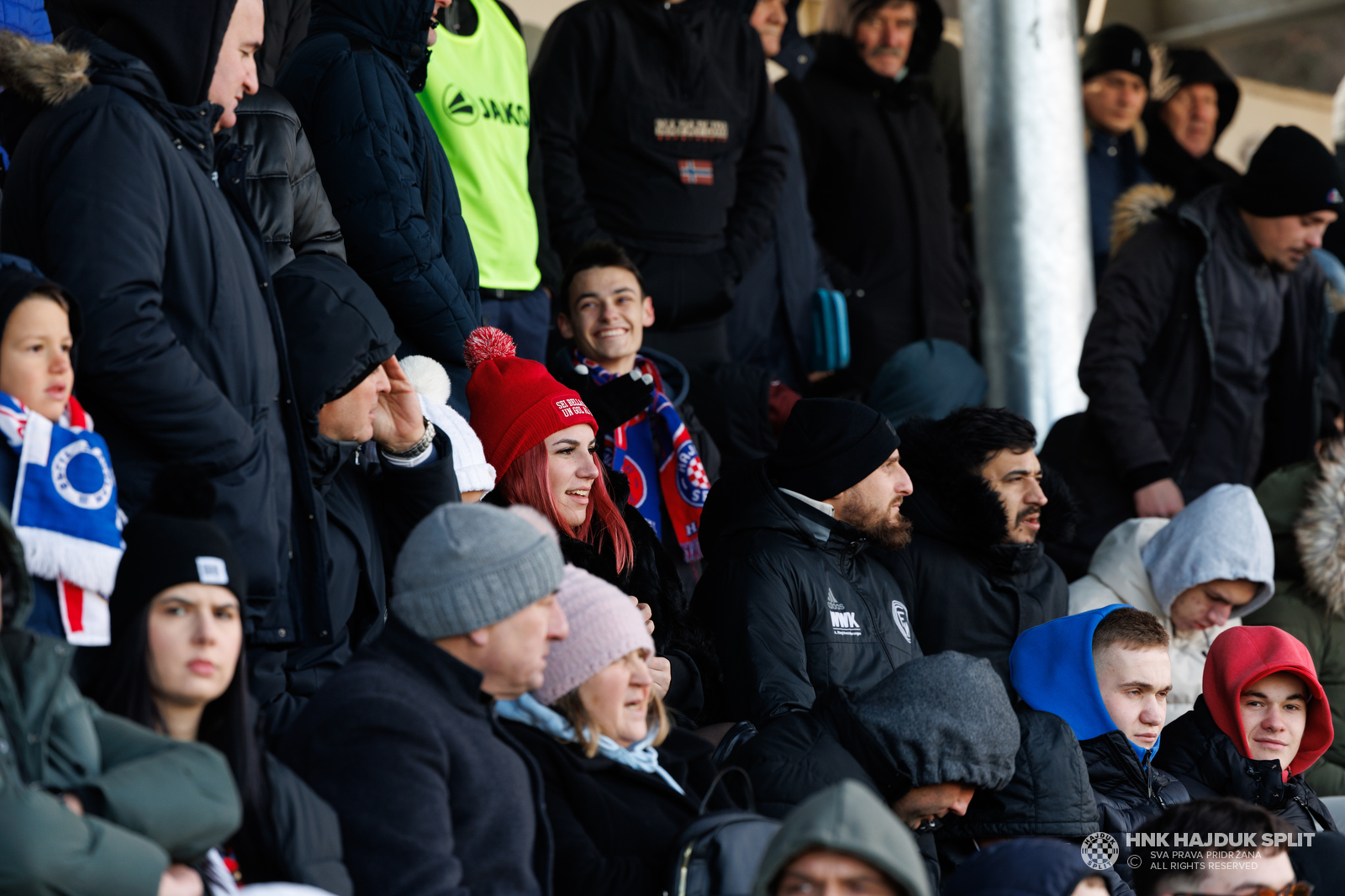 Prijateljska utakmica: Croatia Zmijavci - Hajduk 1:2