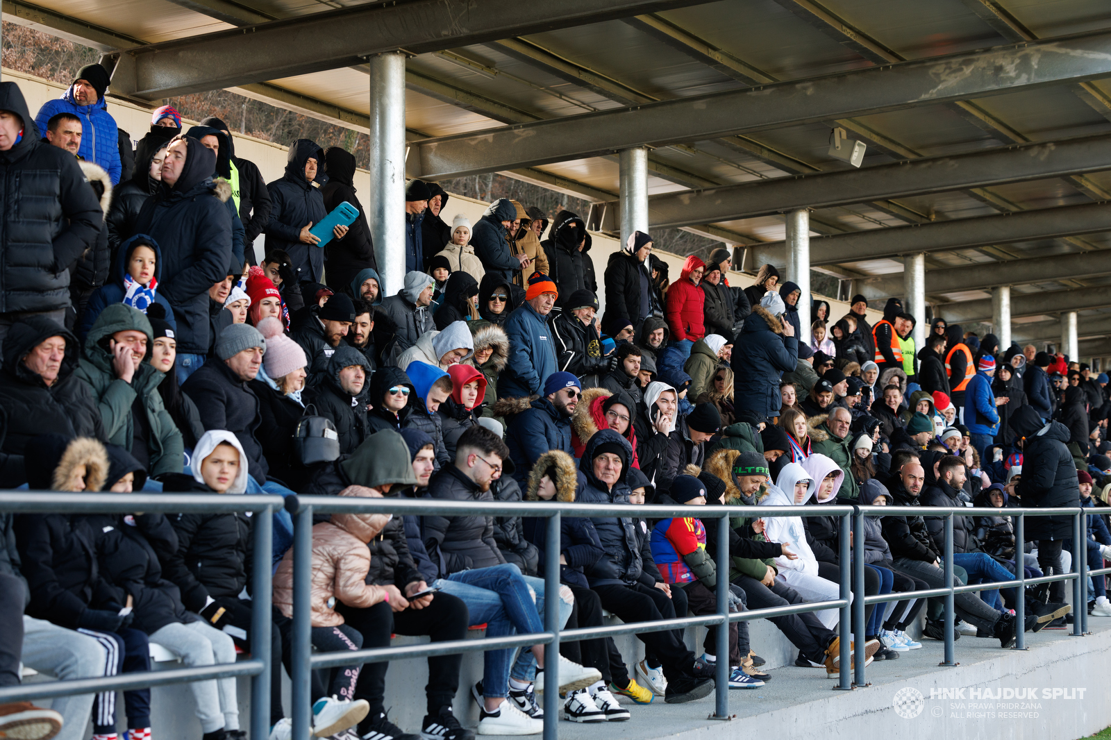 Prijateljska utakmica: Croatia Zmijavci - Hajduk 1:2