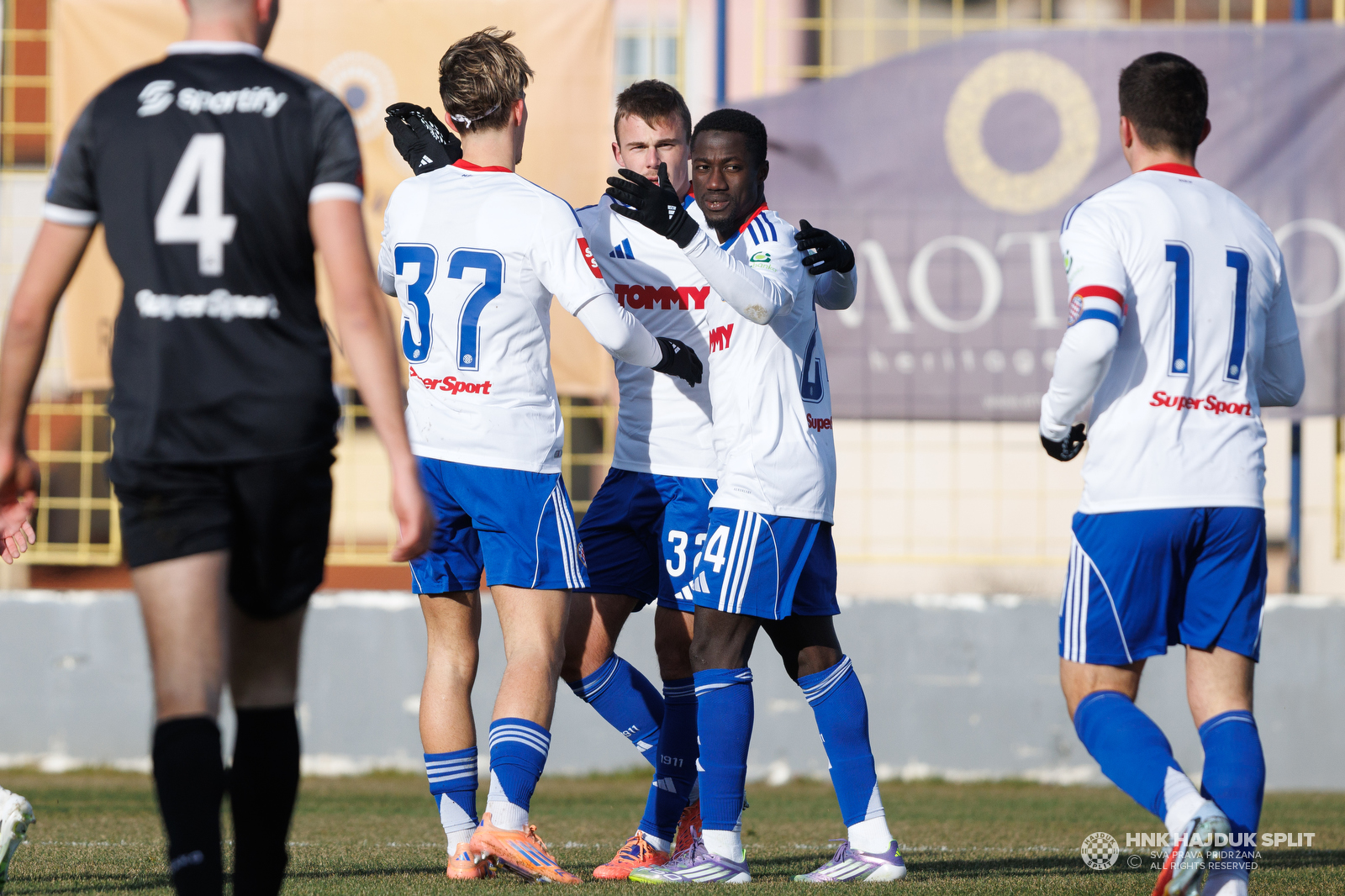 Prijateljska utakmica: Croatia Zmijavci - Hajduk 1:2