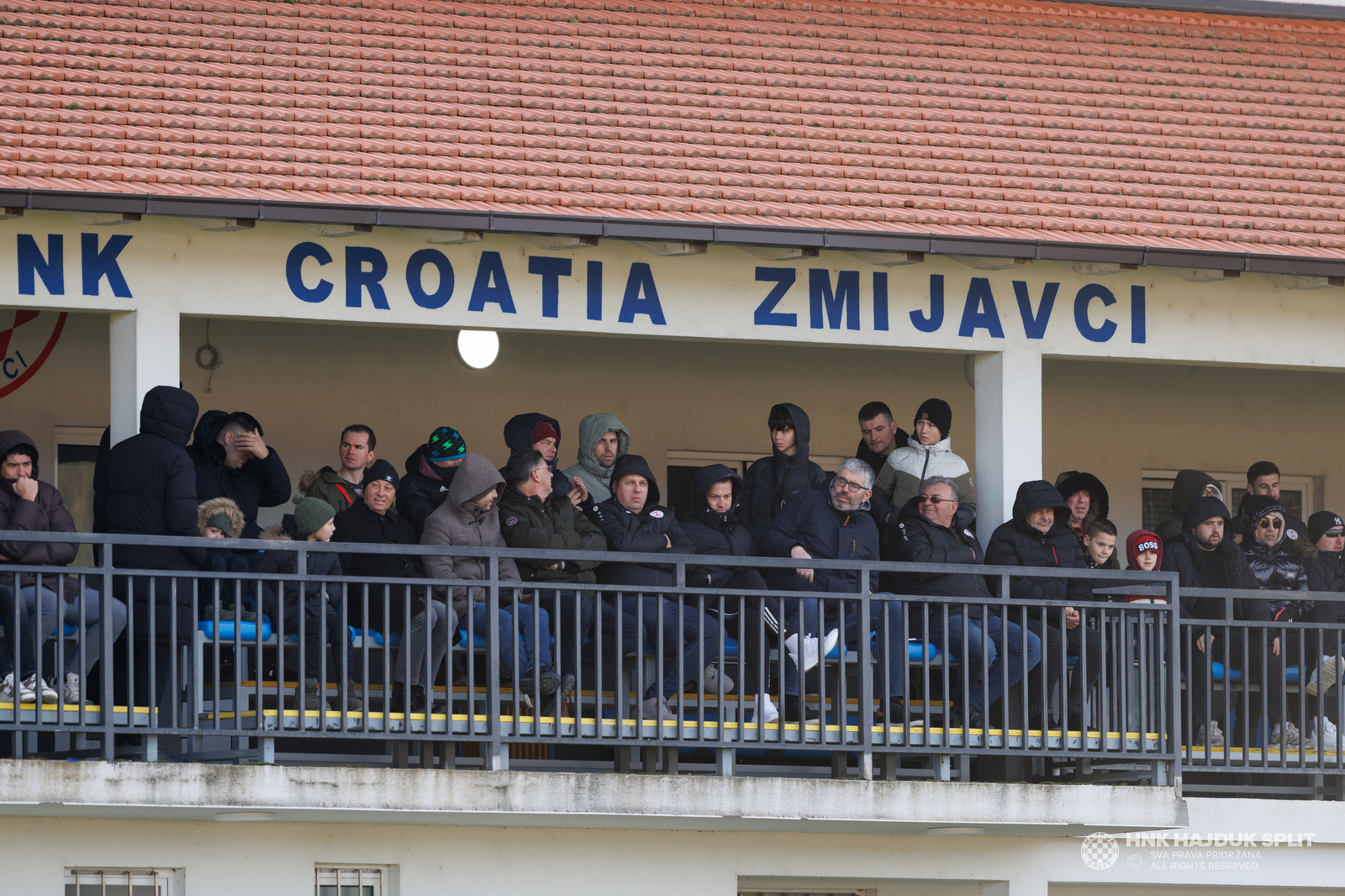 Prijateljska utakmica: Croatia Zmijavci - Hajduk 1:2