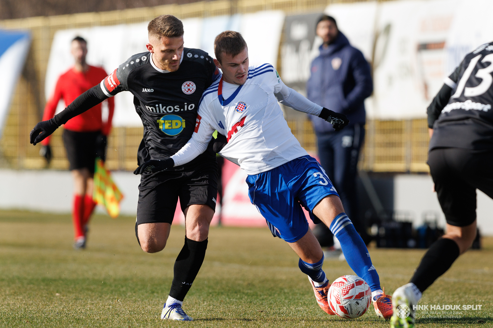 Prijateljska utakmica: Croatia Zmijavci - Hajduk 1:2