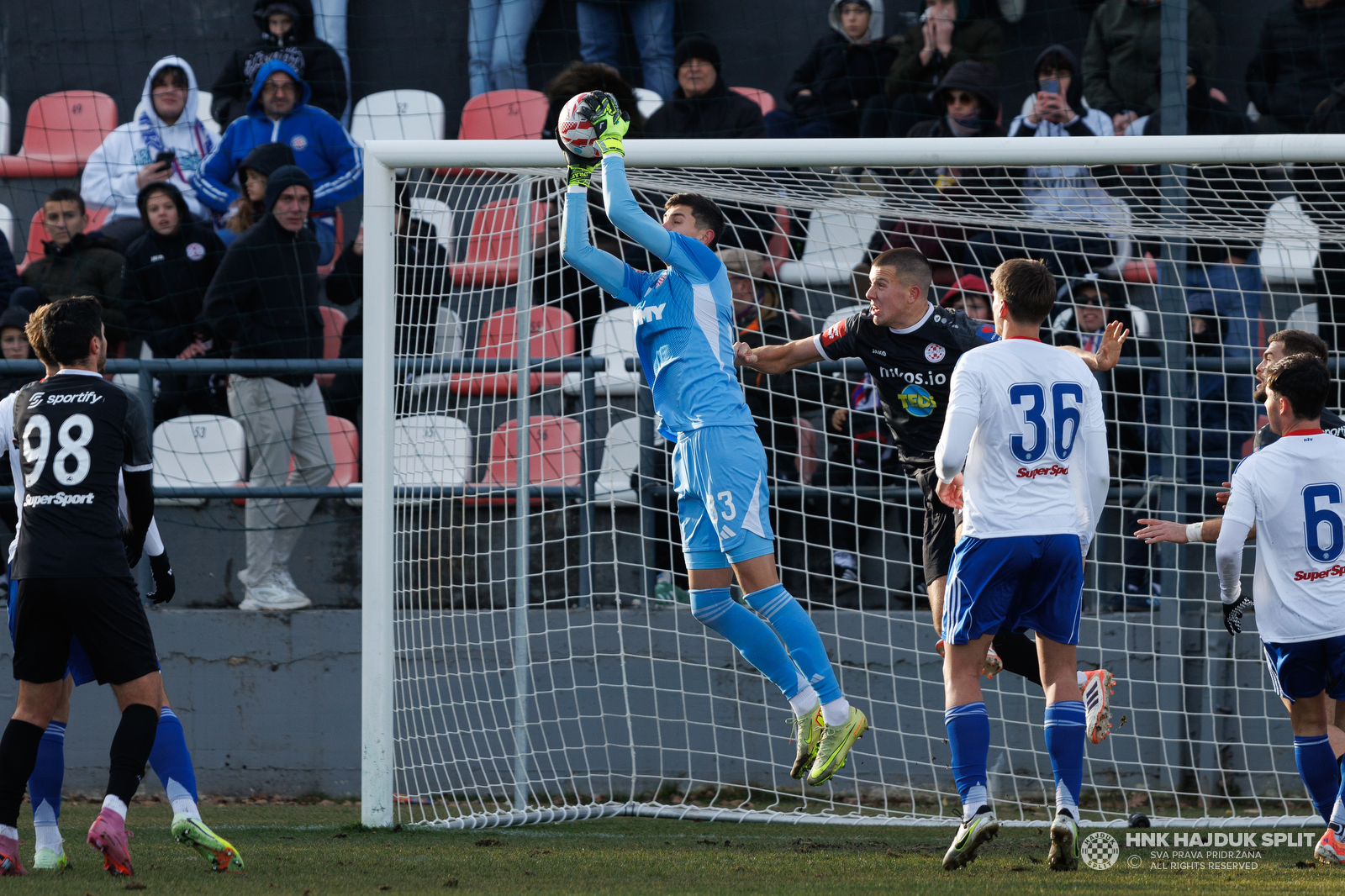 Prijateljska utakmica: Croatia Zmijavci - Hajduk 1:2