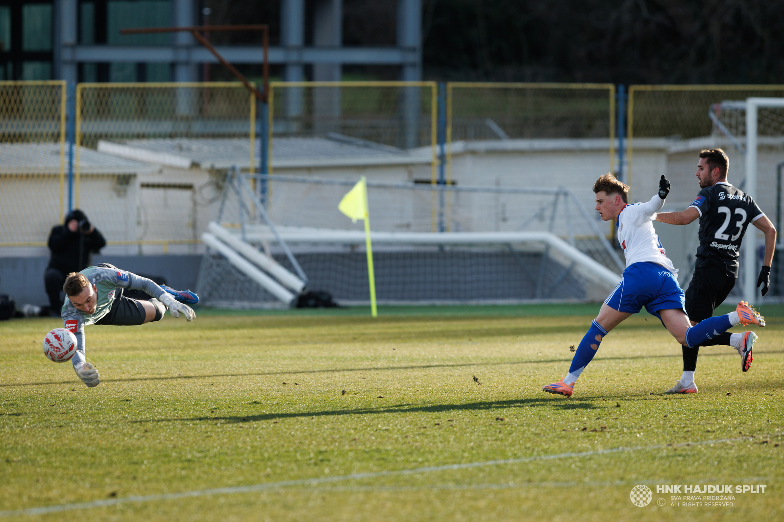 Prijateljska utakmica: Croatia Zmijavci - Hajduk 1:2