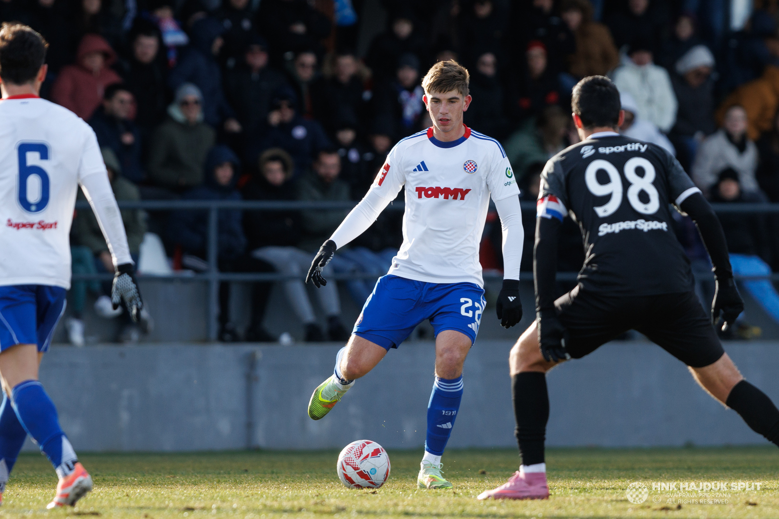 Prijateljska utakmica: Croatia Zmijavci - Hajduk 1:2
