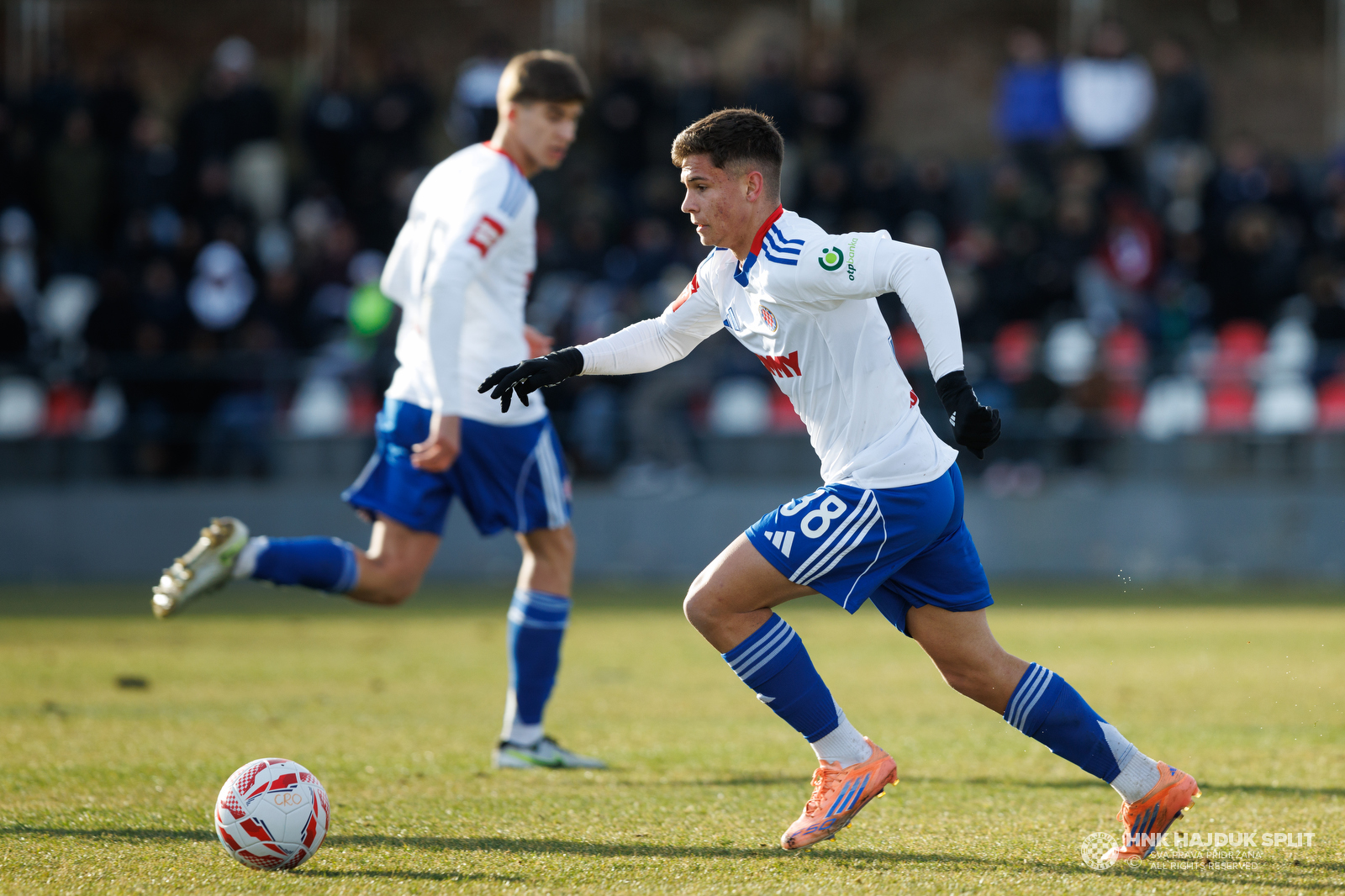 Prijateljska utakmica: Croatia Zmijavci - Hajduk 1:2