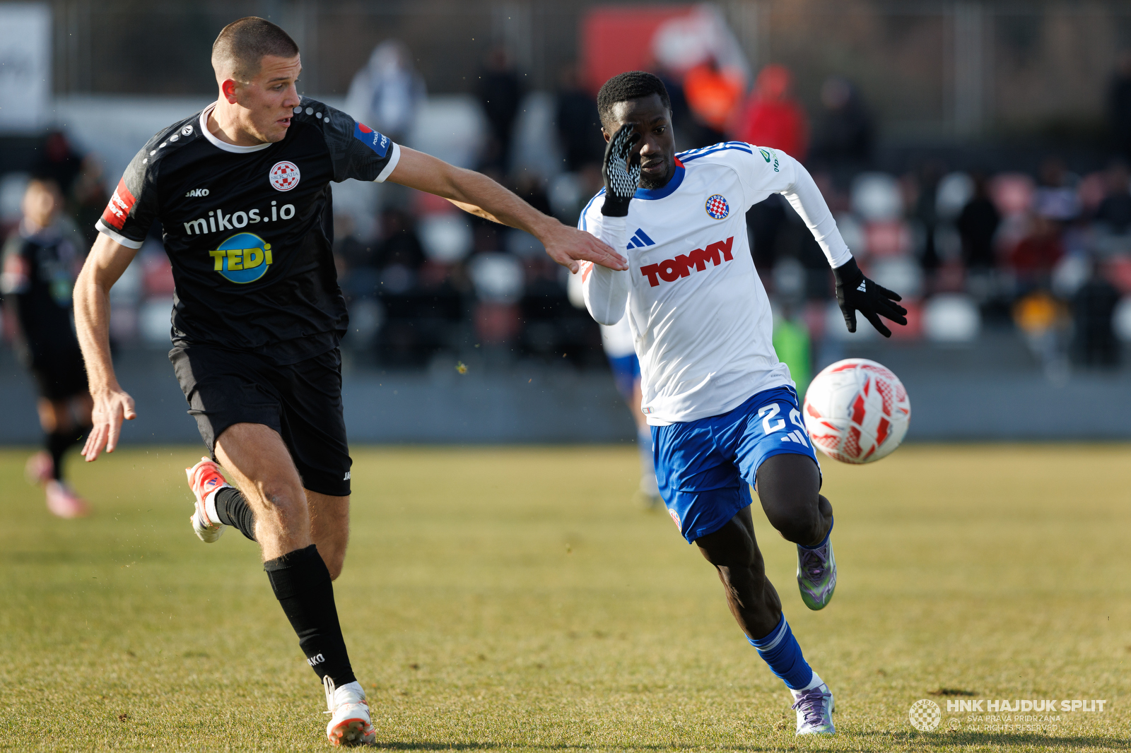 Prijateljska utakmica: Croatia Zmijavci - Hajduk 1:2