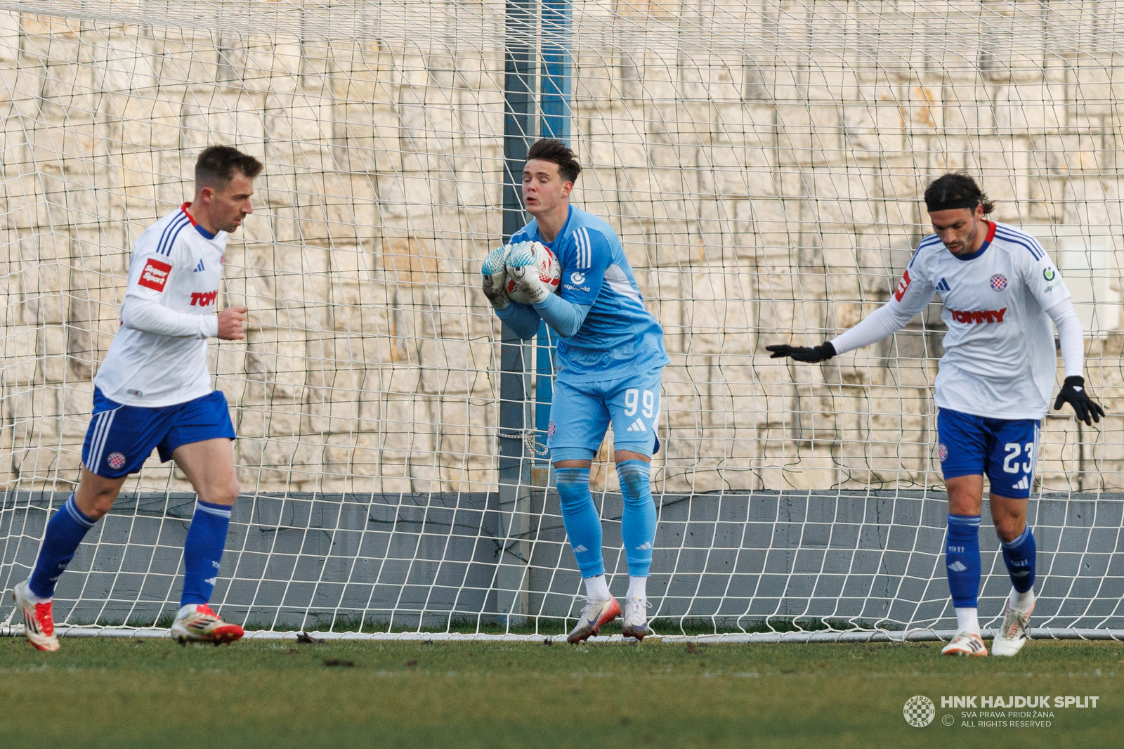 Prijateljska utakmica: Croatia Zmijavci - Hajduk 1:2