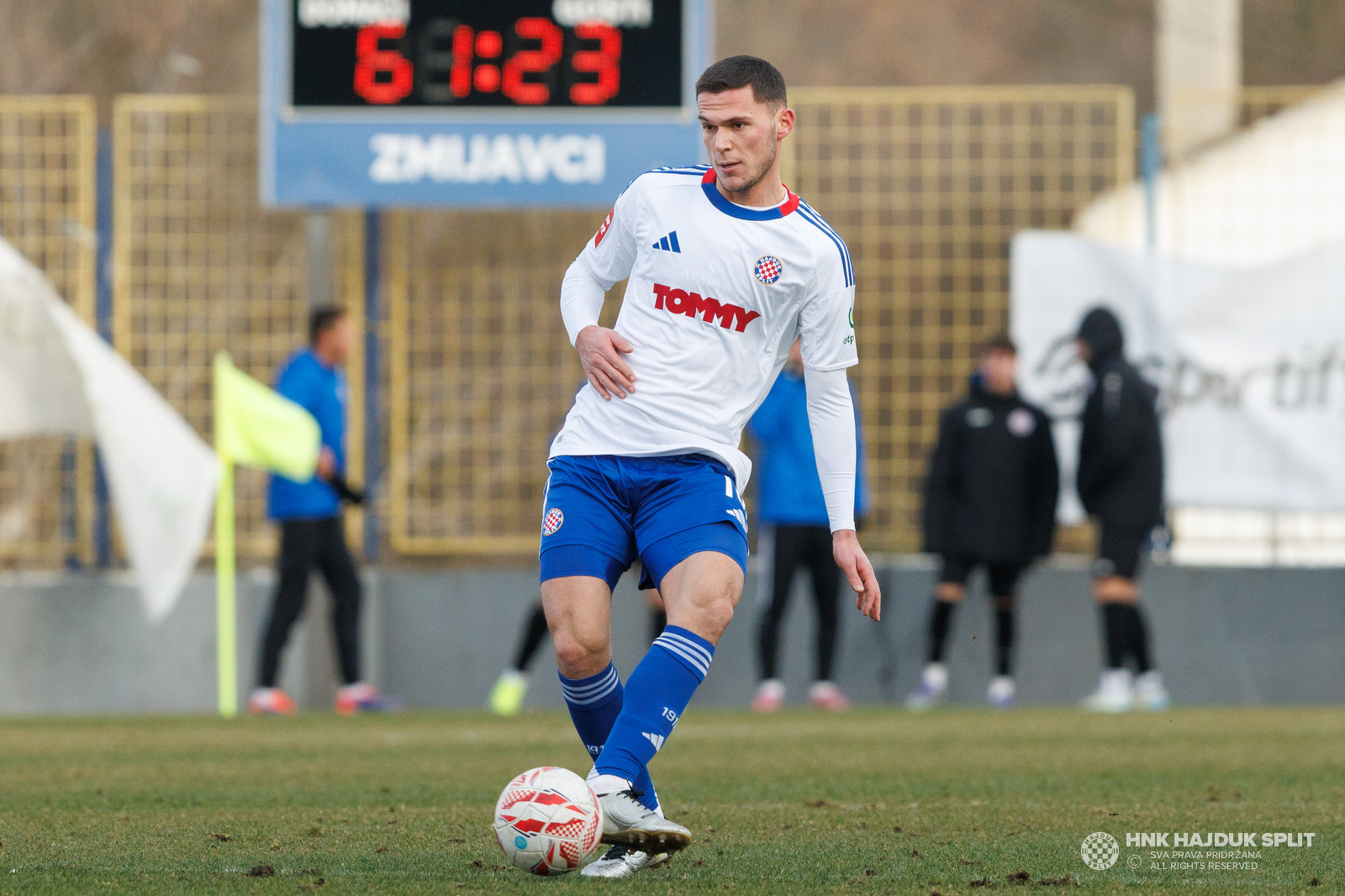 Prijateljska utakmica: Croatia Zmijavci - Hajduk 1:2