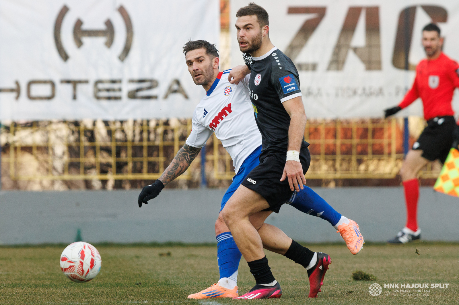 Prijateljska utakmica: Croatia Zmijavci - Hajduk 1:2