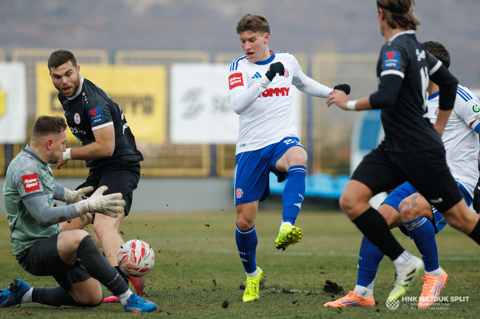 Prijateljska utakmica: Croatia Zmijavci - Hajduk 1:2