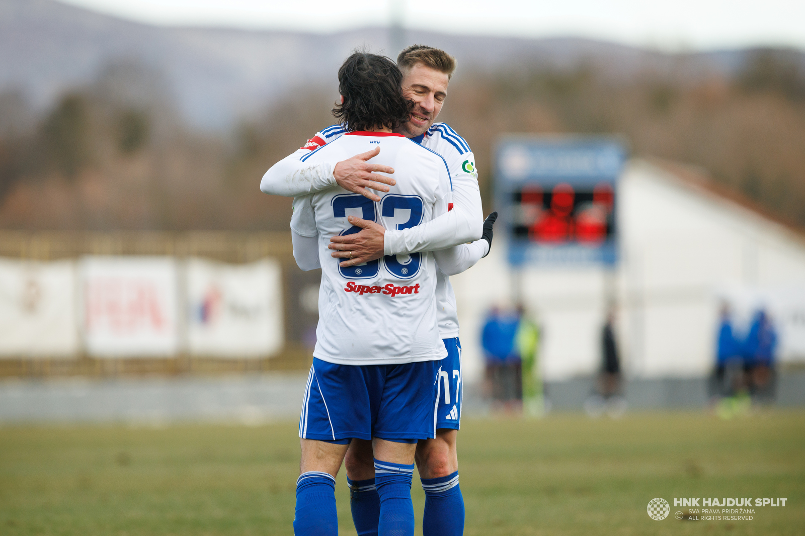 Prijateljska utakmica: Croatia Zmijavci - Hajduk 1:2