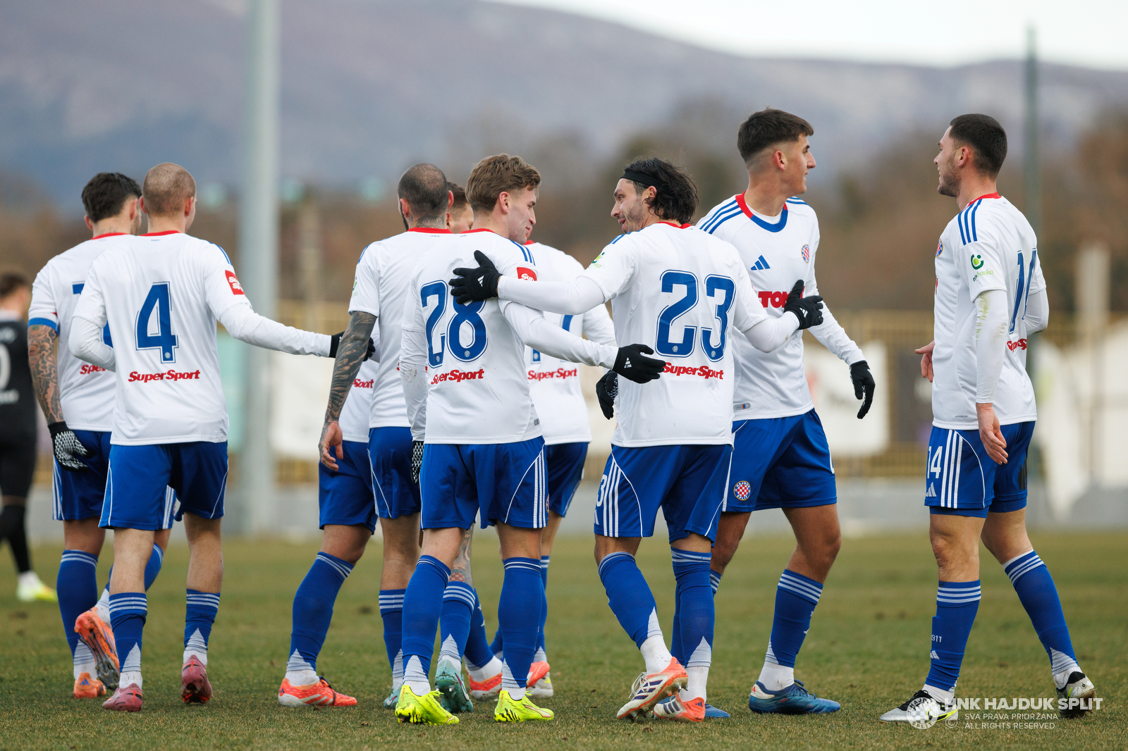 Prijateljska utakmica: Croatia Zmijavci - Hajduk 1:2