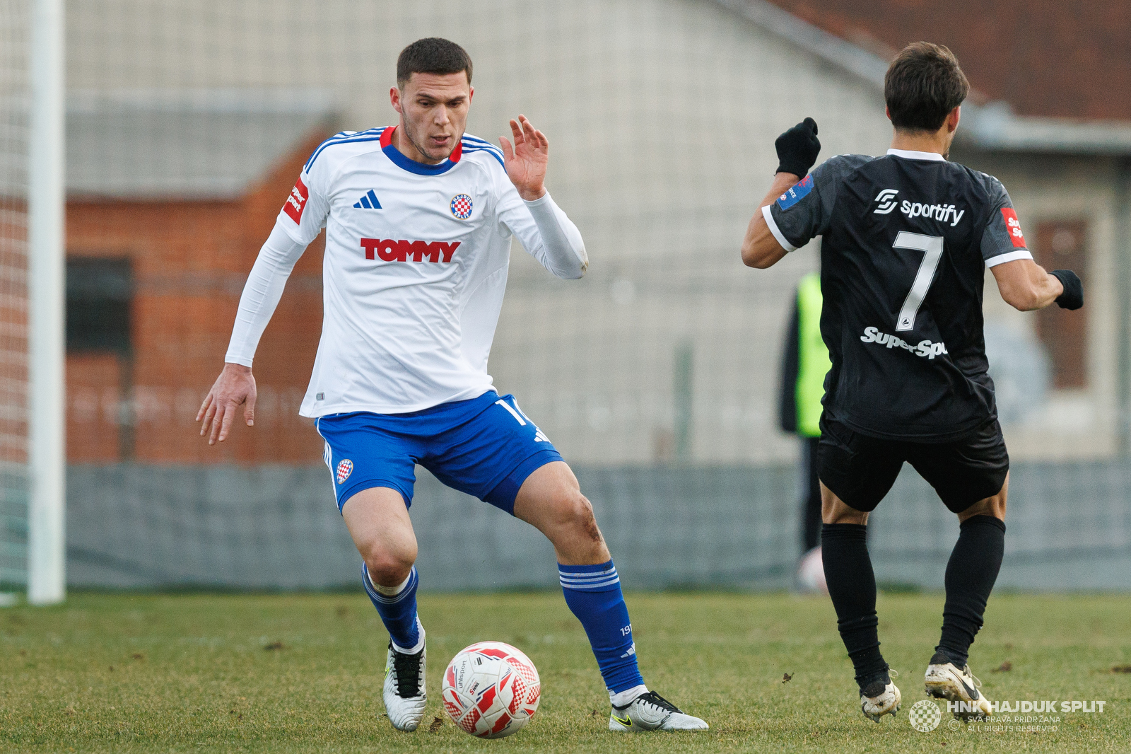 Prijateljska utakmica: Croatia Zmijavci - Hajduk 1:2
