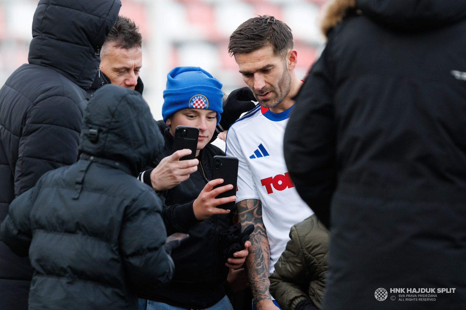 Prijateljska utakmica: Croatia Zmijavci - Hajduk 1:2