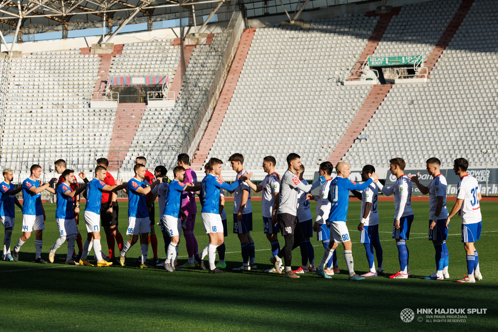 Prijateljska utakmica: Hajduk - Široki Brijeg 2:0