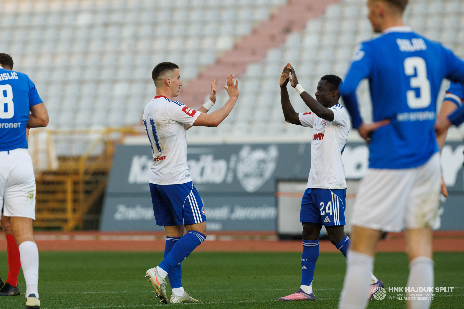 Prijateljska utakmica: Hajduk - Široki Brijeg 2:0