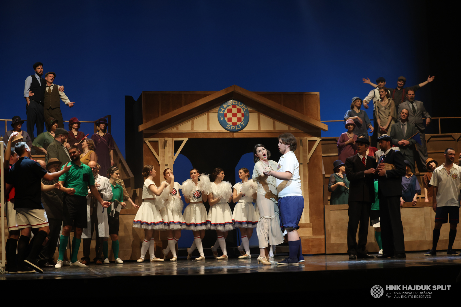 Hajduk obilježio 115. rođendan uz svečanu   pretpremijeru "Kraljice lopte"