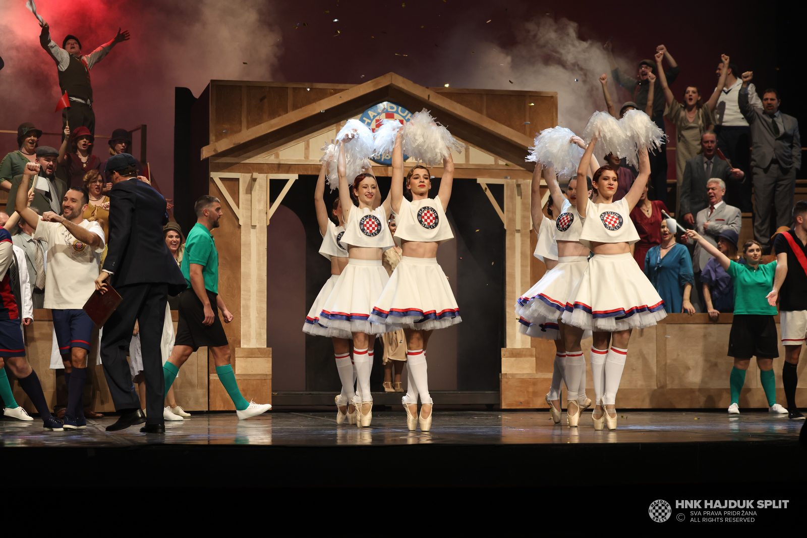 Hajduk obilježio 115. rođendan uz svečanu   pretpremijeru "Kraljice lopte"