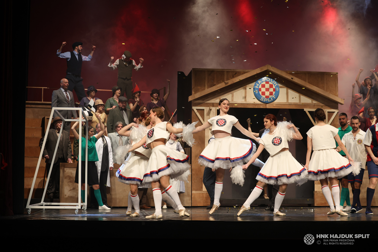 Hajduk obilježio 115. rođendan uz svečanu   pretpremijeru "Kraljice lopte"