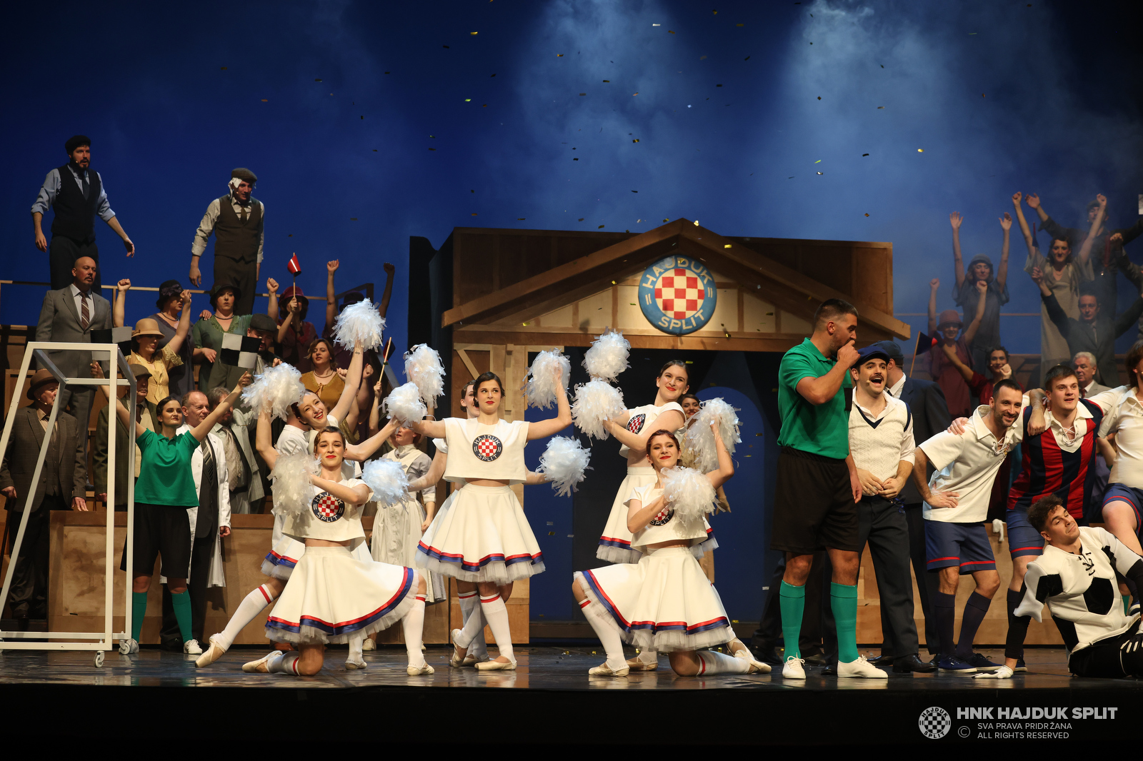 Hajduk obilježio 115. rođendan uz svečanu   pretpremijeru "Kraljice lopte"